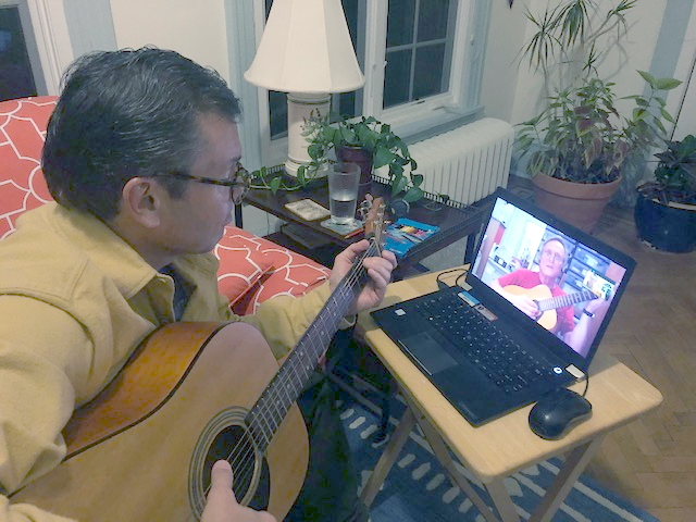 Guitar Zoom; Remote Learning; 